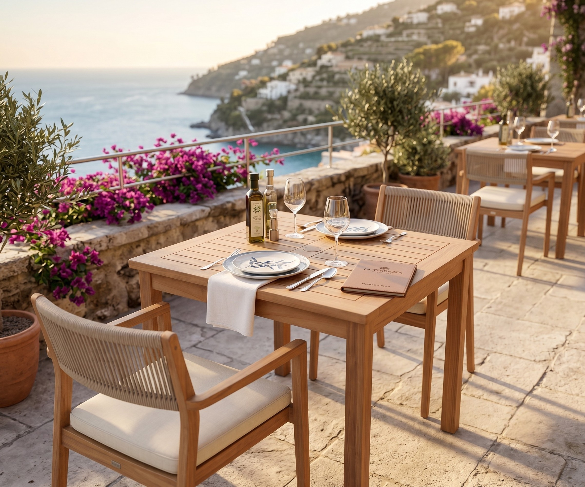 SQUARE OUTDOOR TABLE H75 (Outdoor)