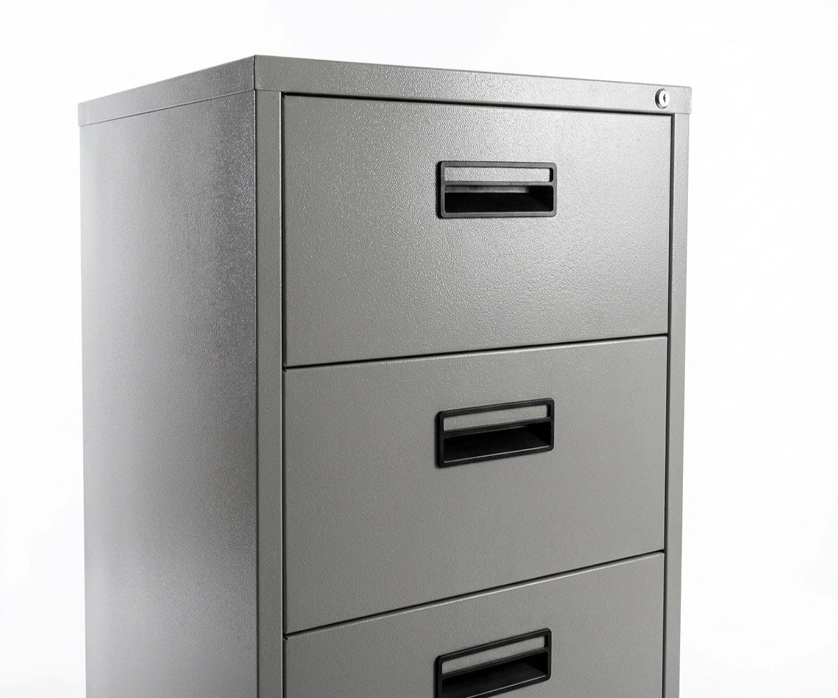 JW minimalist shoe rack in a bright hallway with tilt-out drawers open