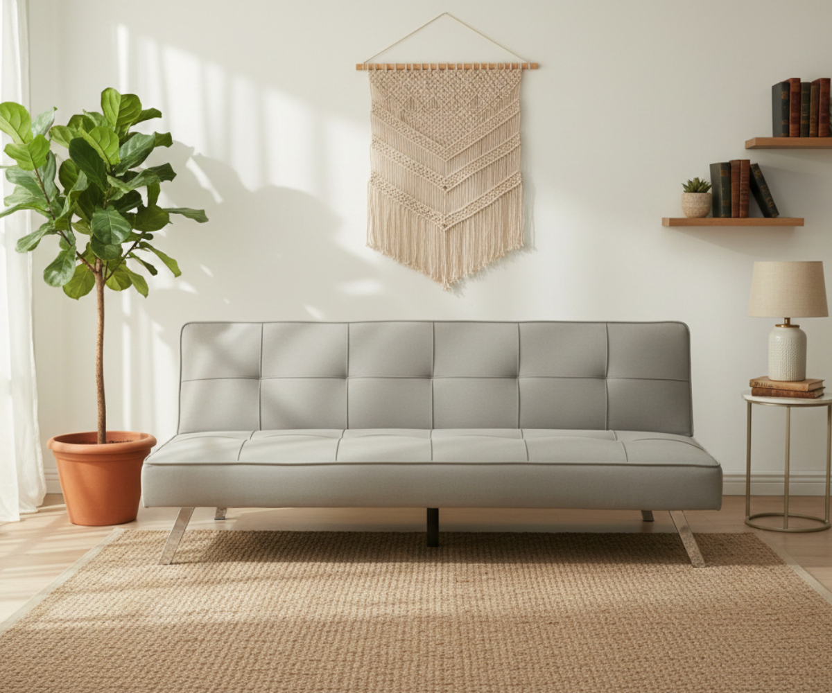 LV319 Light-Grey Sofa Bed
