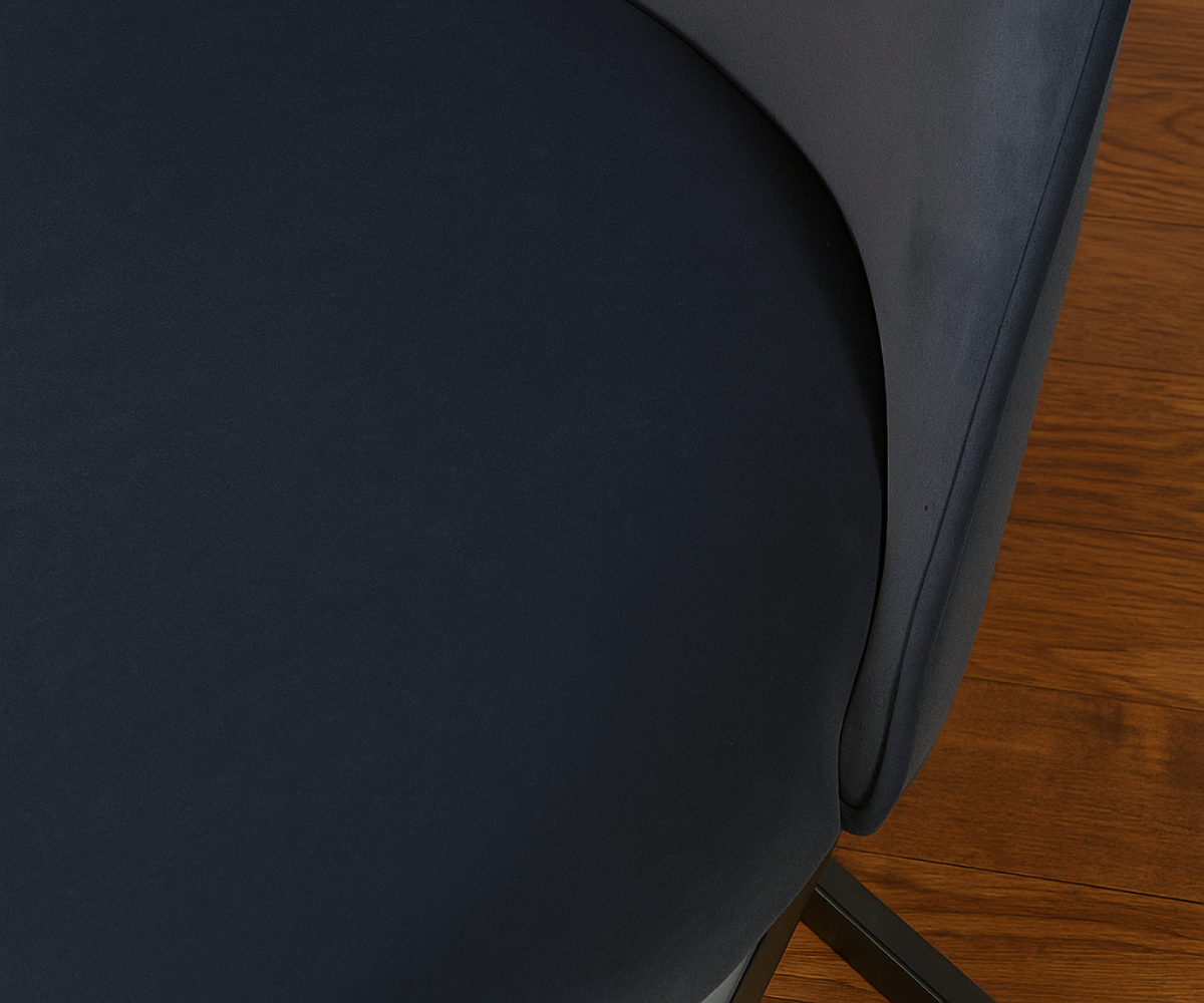 NEHIR  Dining Chair (dark navy)