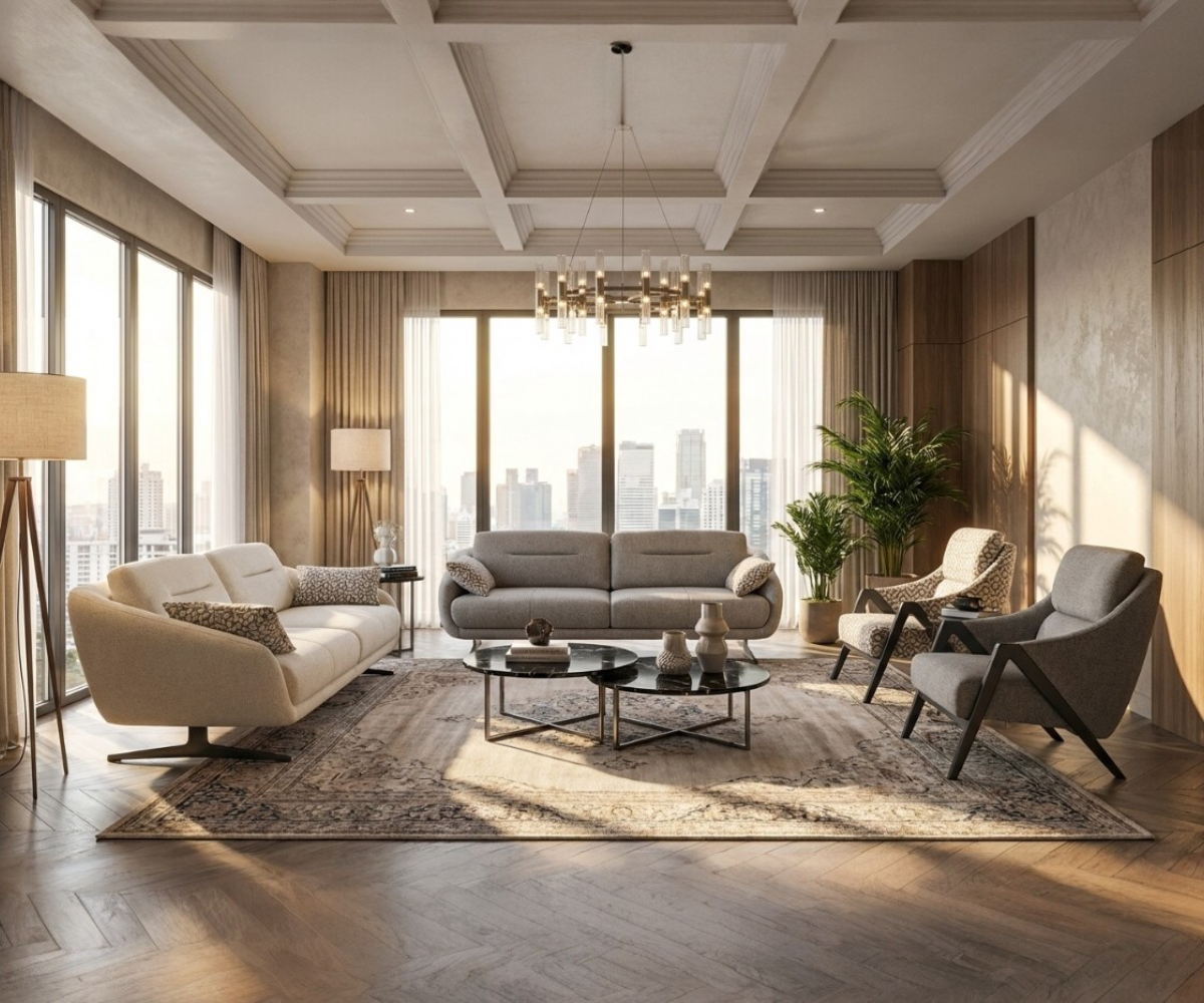 PIZZARO Beige Sofa Bed
