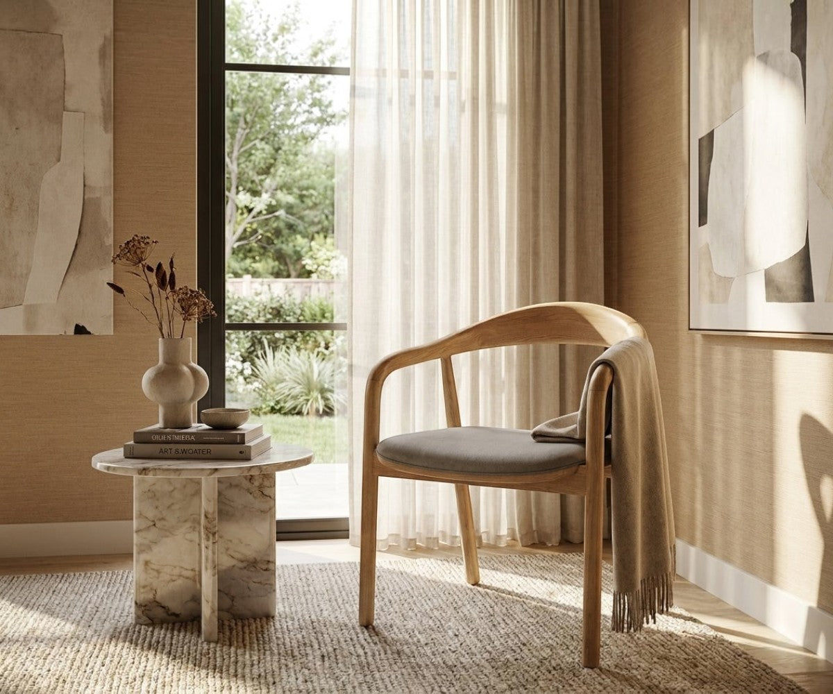 WOGO Modern Fabric Armchair