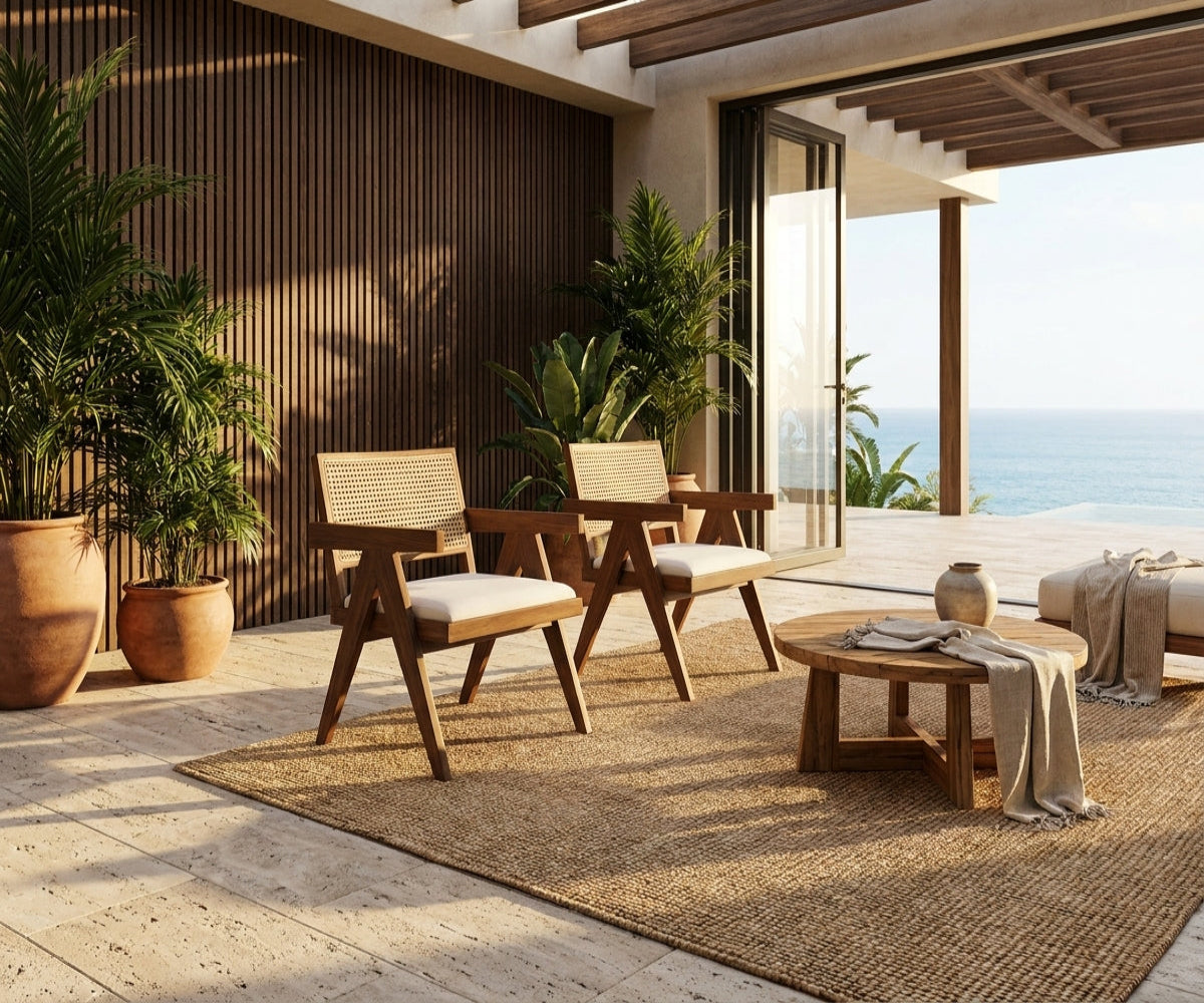 C6249 RATTAN ARM CHAIR