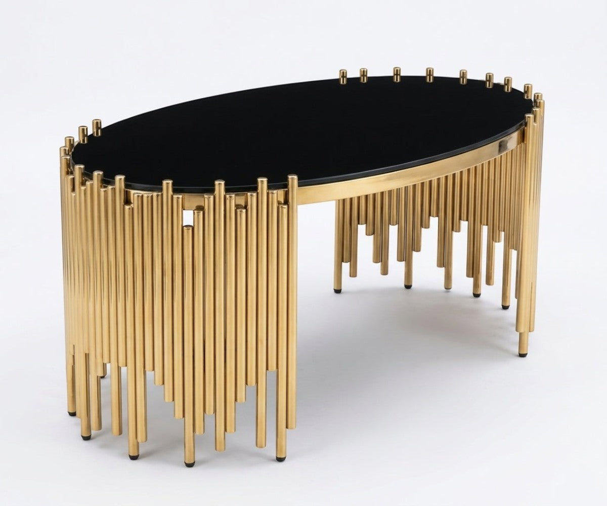 806# Oval Glam Table