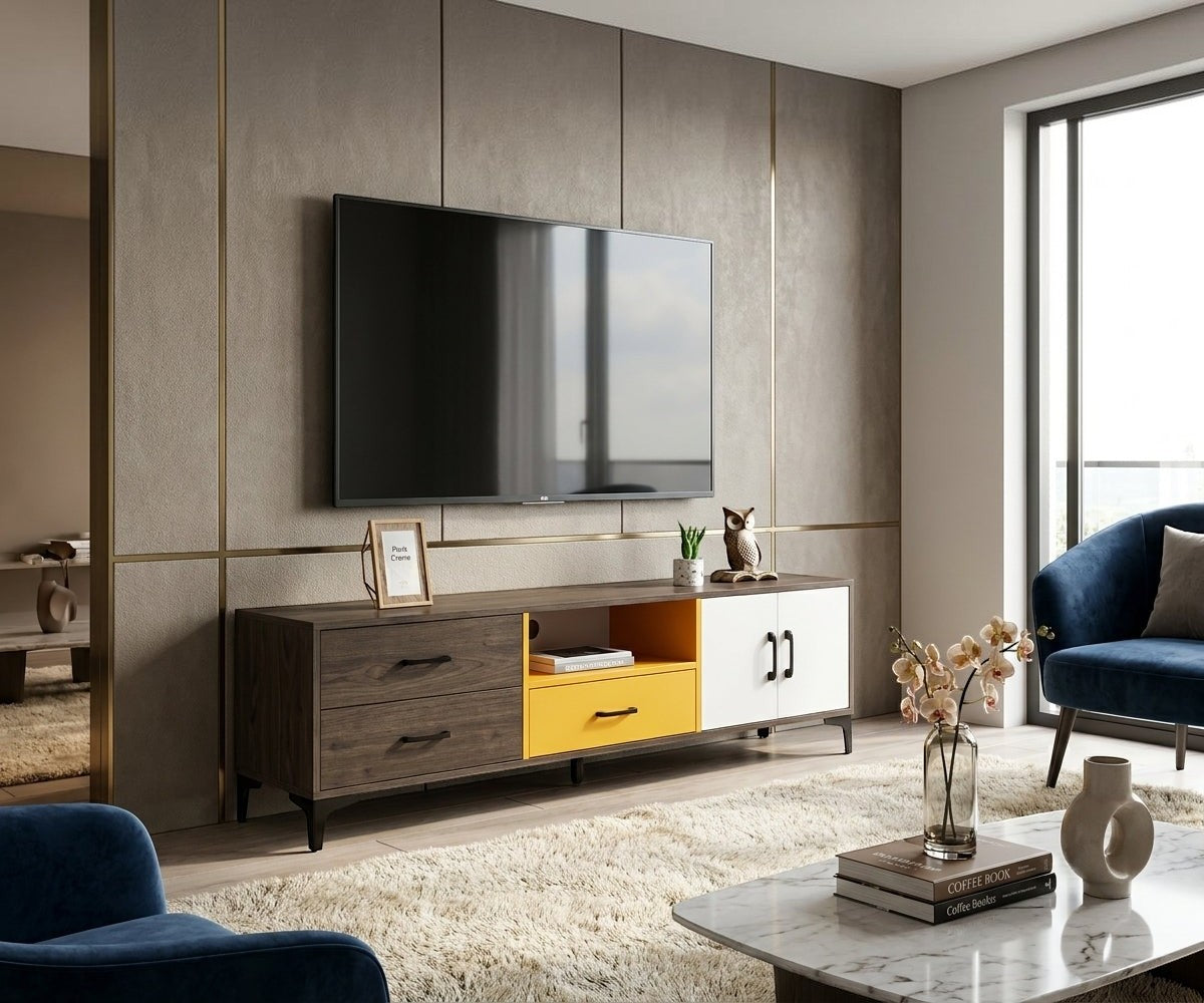 1.7-906 Contemporary Wood Cabinet