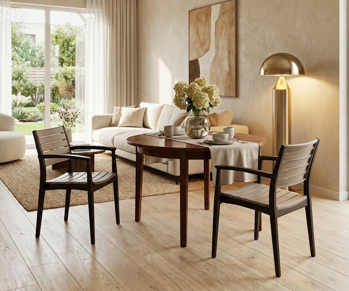 NVS-023-10/09 Solid Wood Armchair