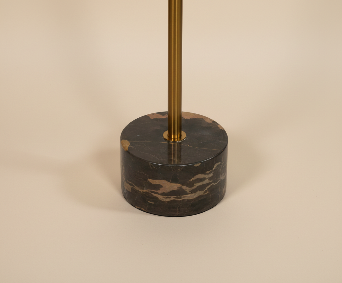 TKD-9 ELARA NOIR & GOLD SIDE TABLE