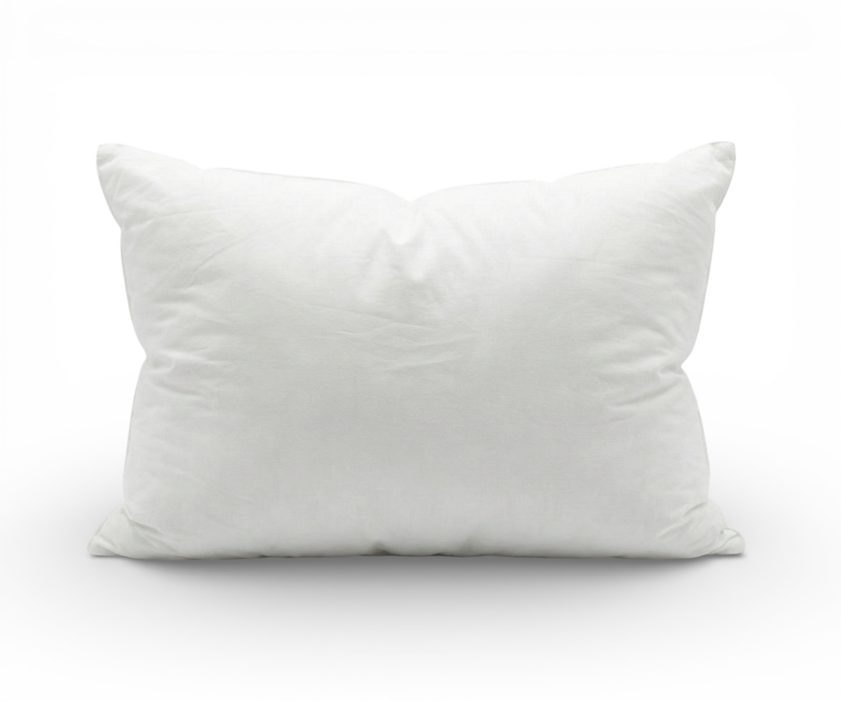 Snuggle micro fiber pillow, with its Snuggle retail label attached
