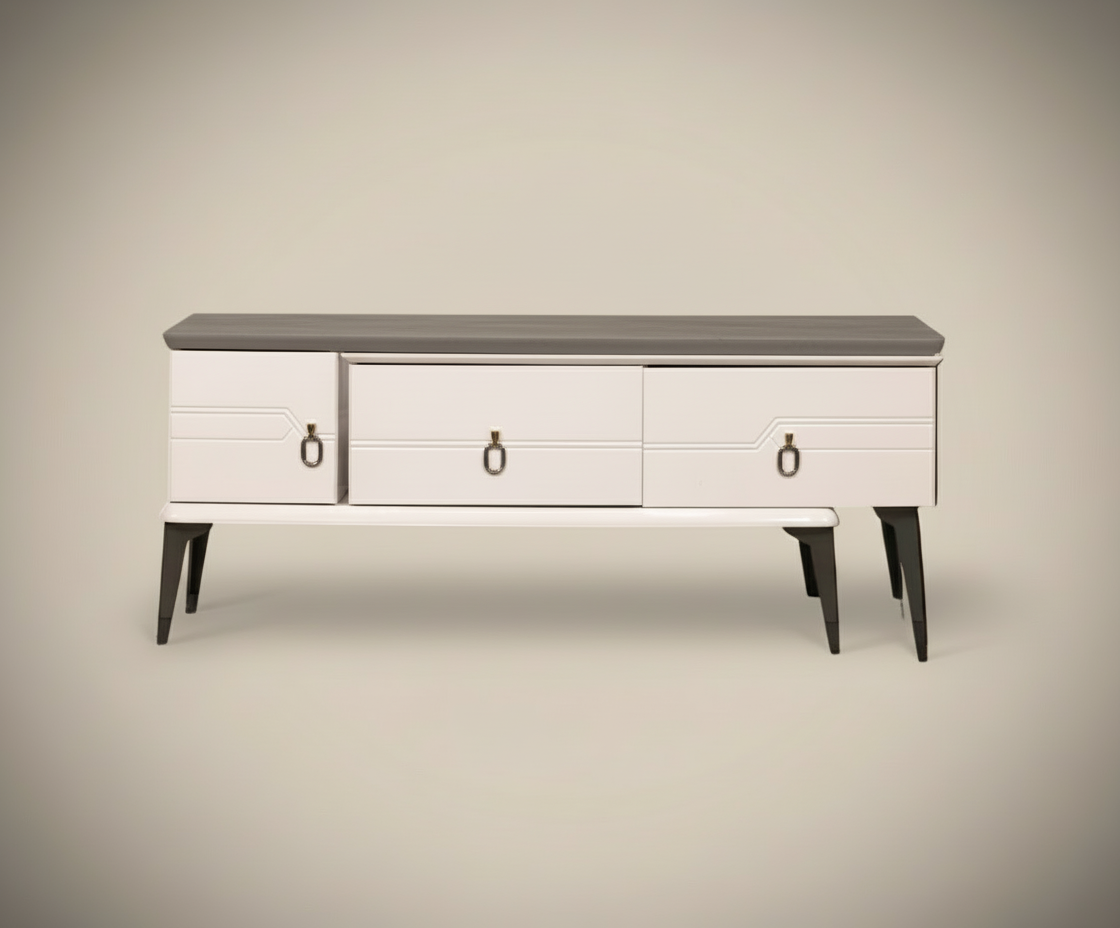 T04-102 Natural Oak Console