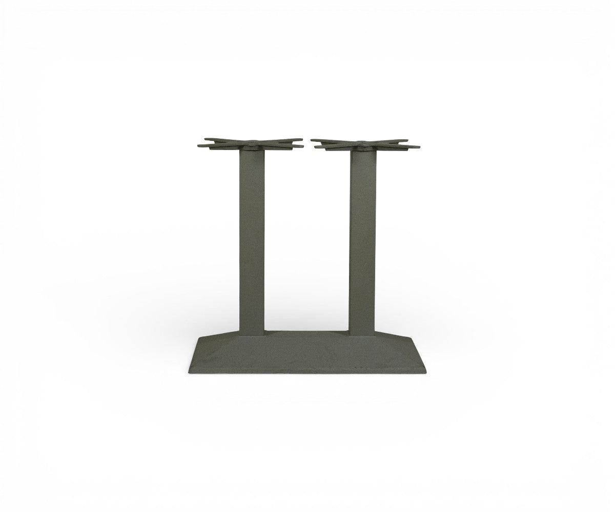 Table Base Beck 3013 black double under a marble table in a classic room