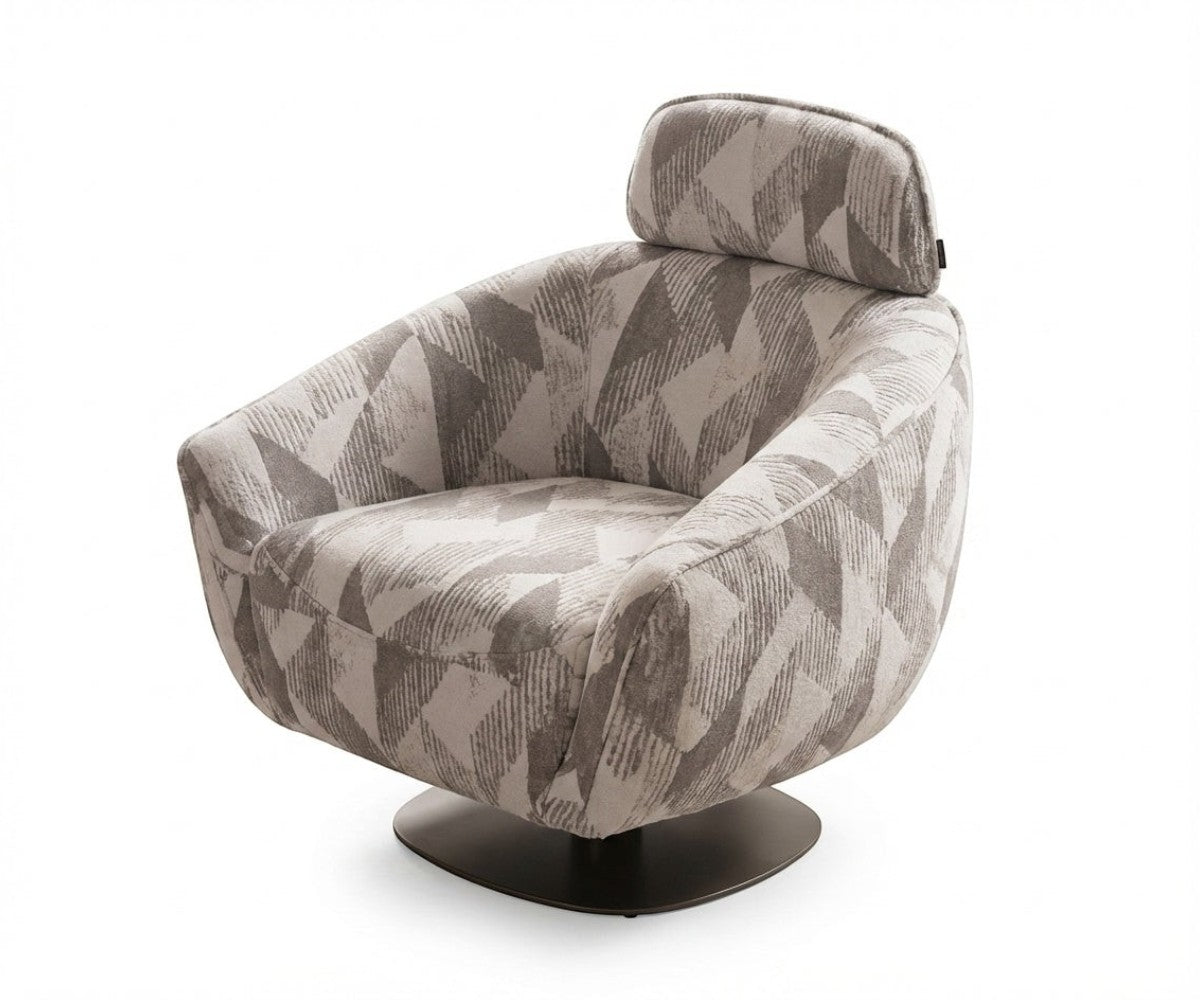 Time beige modern sofa set in a stone-walled living room