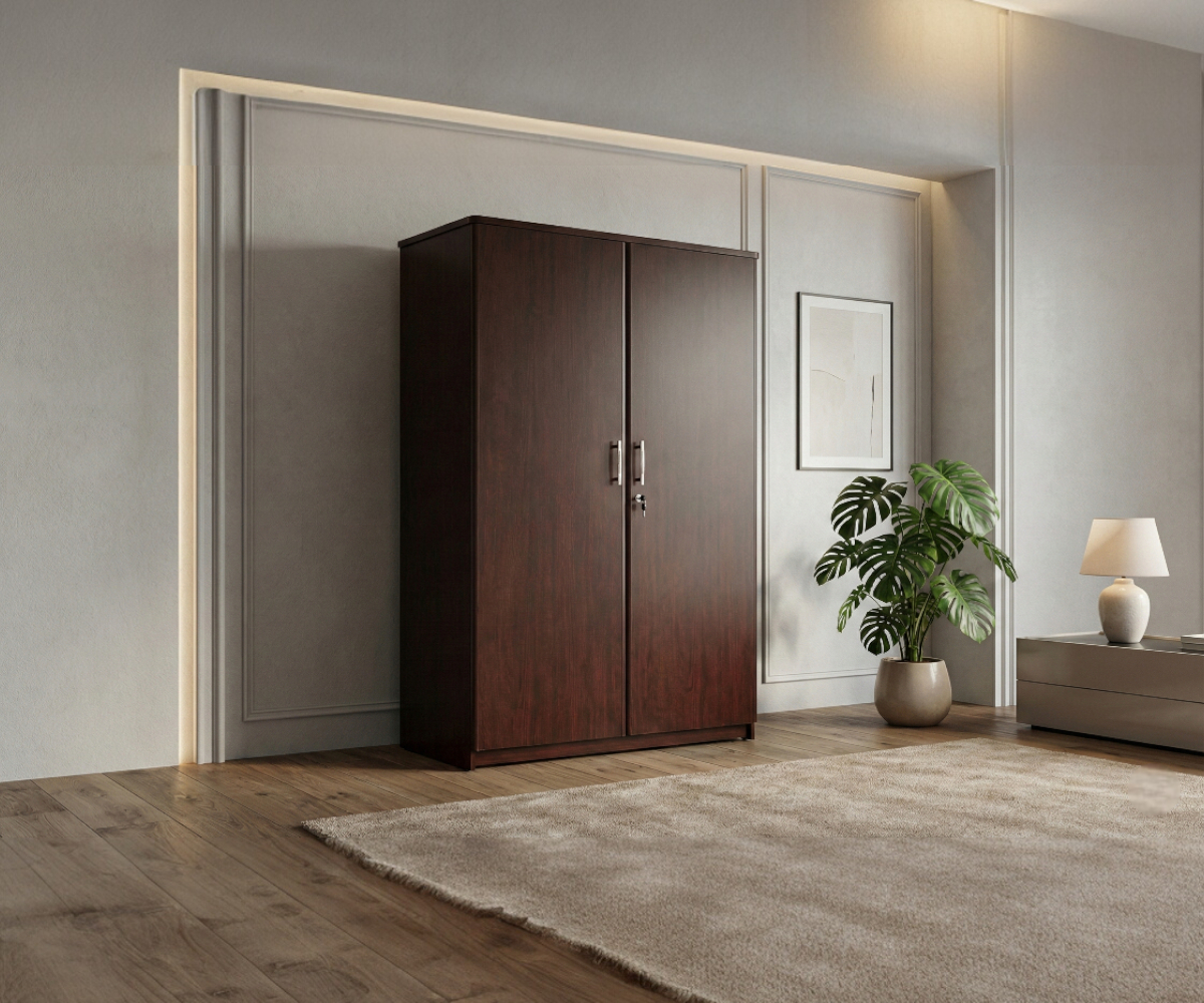 VALERIAN Dark Walnut Wardrobe