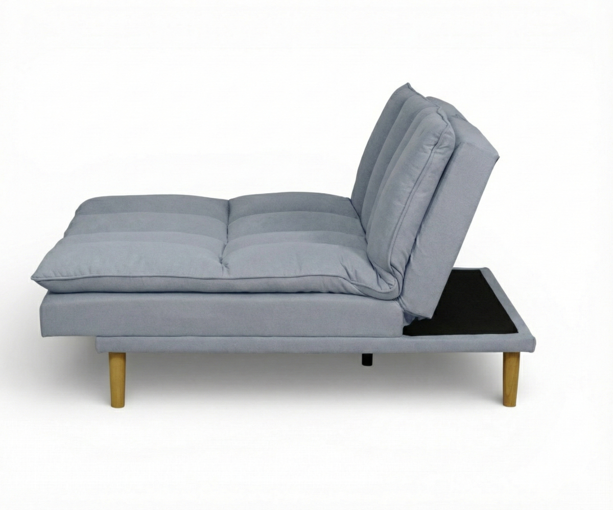 VALERNO LIGHT GREY CLICK-CLACK SOFA BED