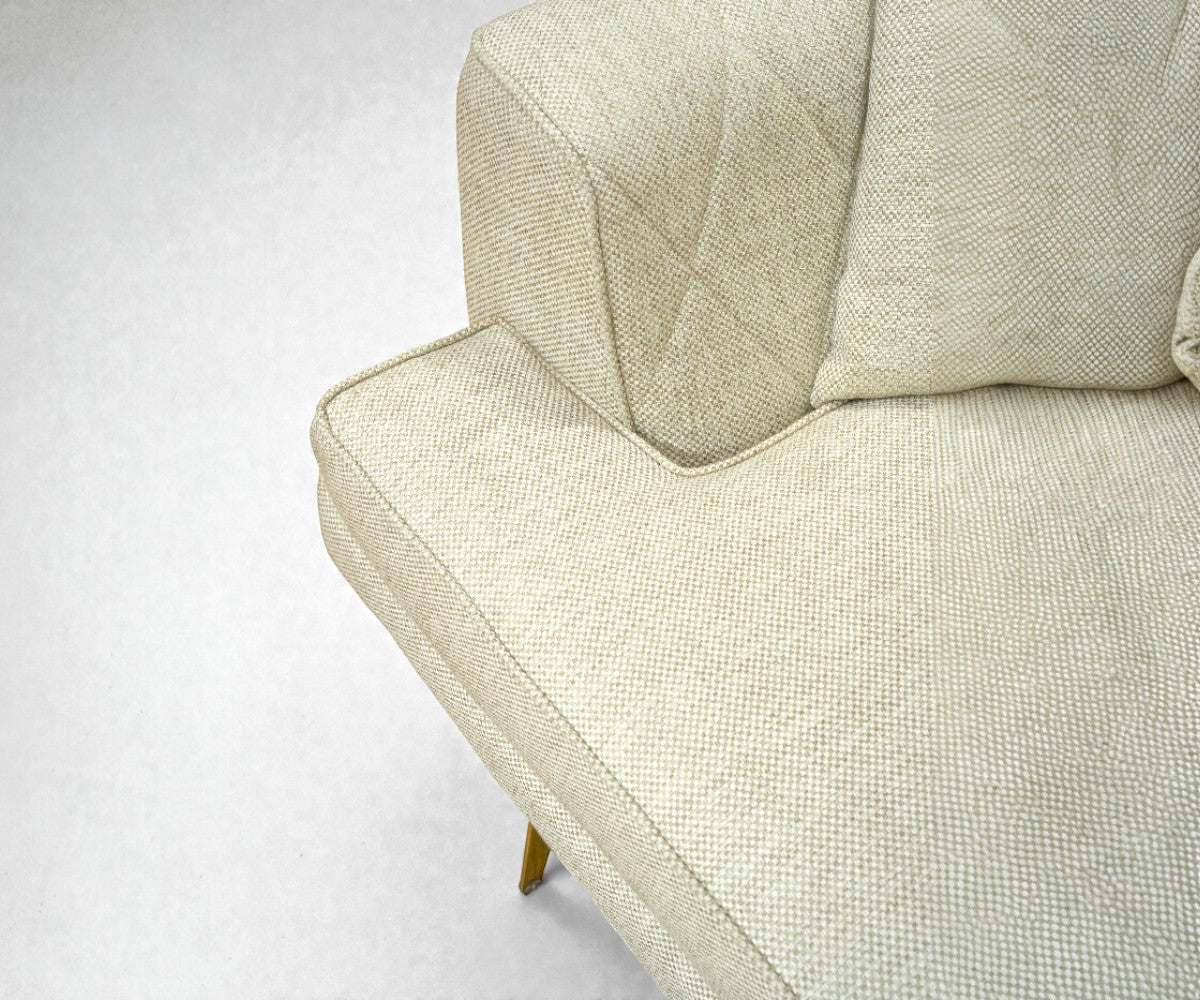 VERSACE White Corner Sofa